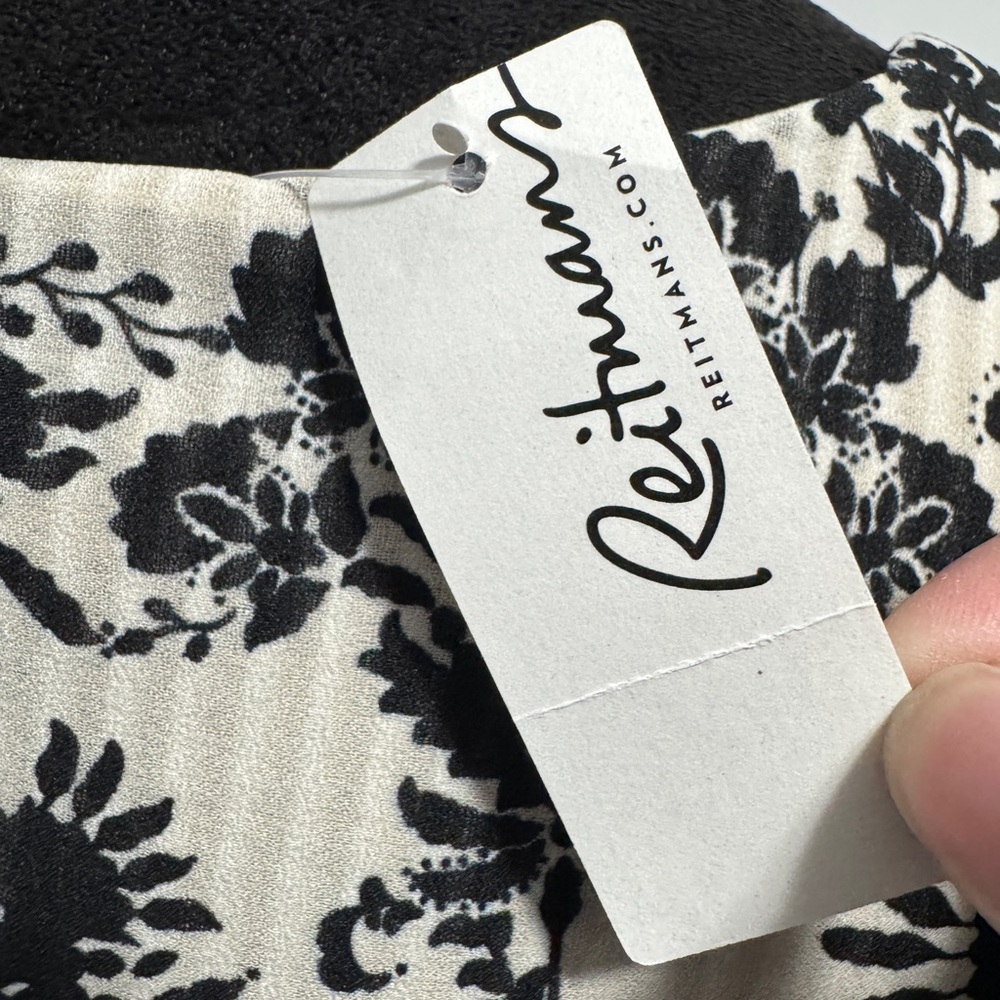 Reitmans Floral Long Sleeve Wrap Dress - Picture 6 of 12